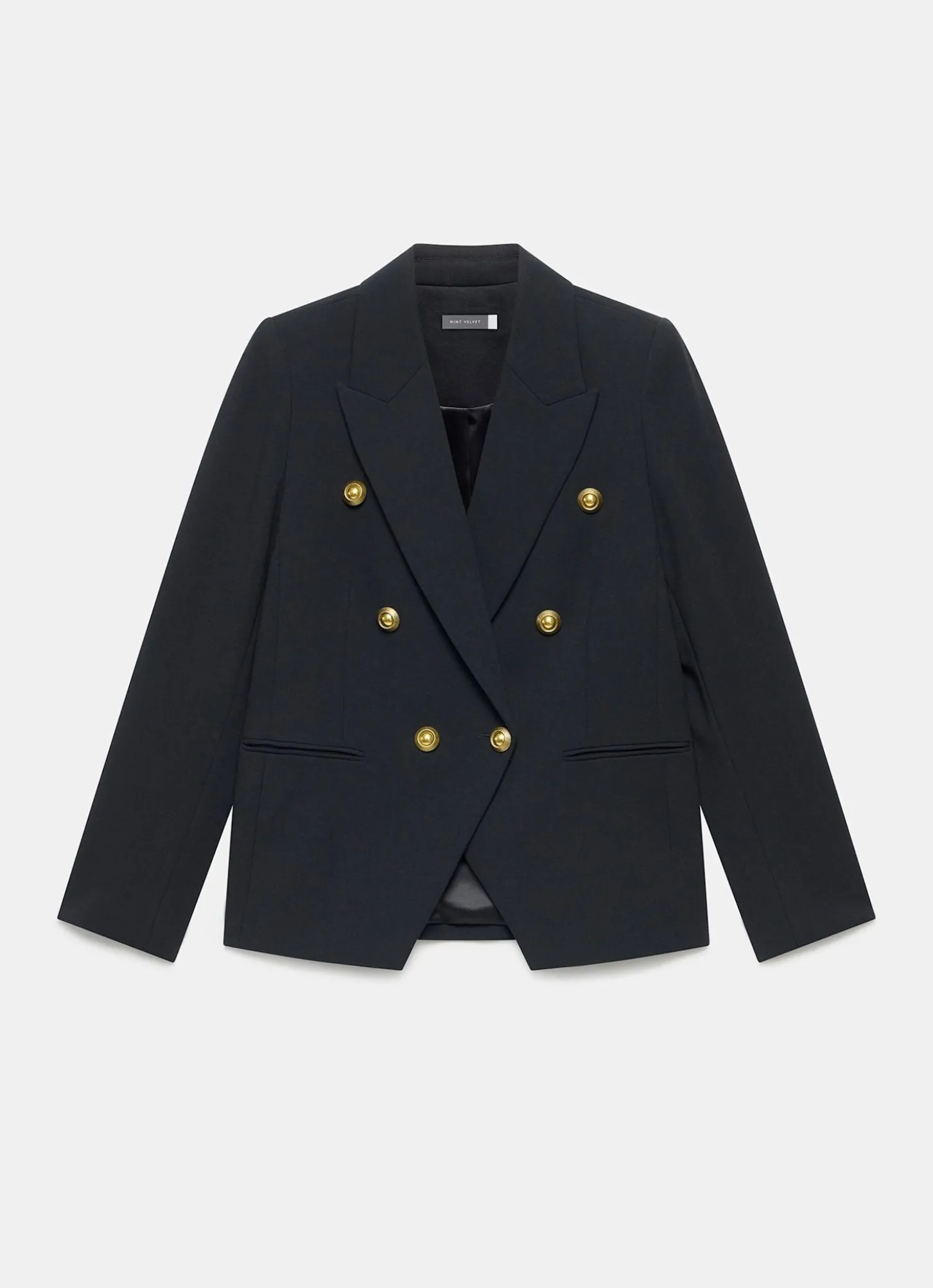 Black Double Breasted Blazer