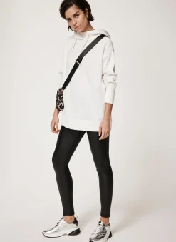 Black Faux Leather Leggings