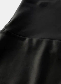 Black Faux Leather Leggings