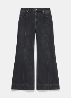 Black Flared Jeans