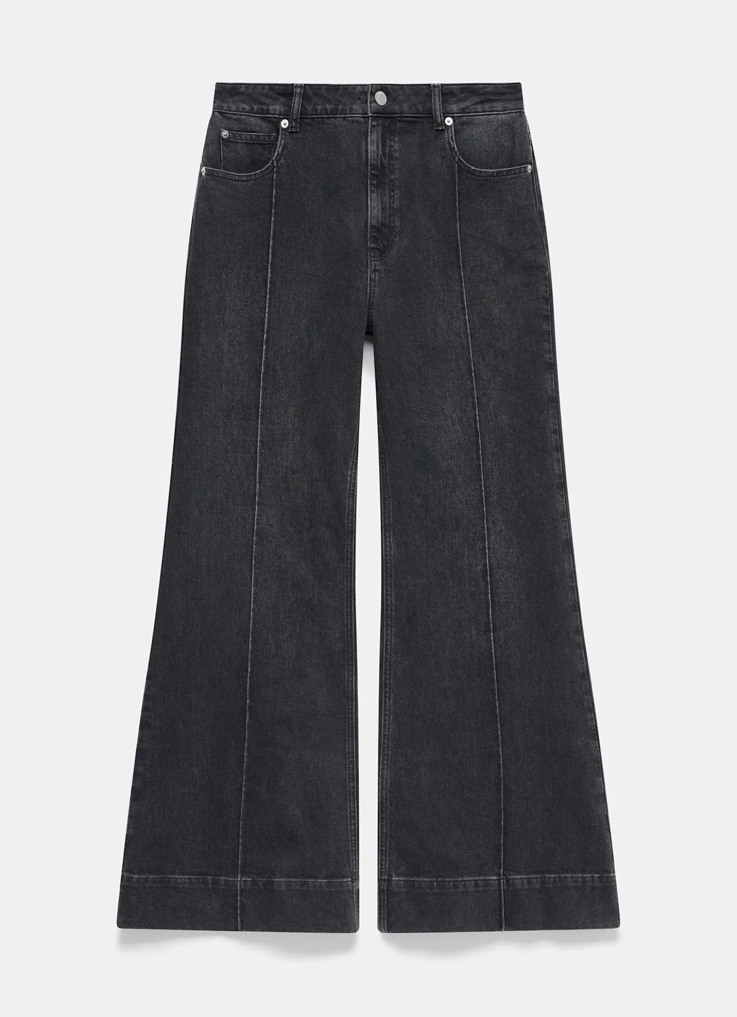 Black Flared Jeans