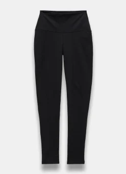 Black Jersey Straight Leggings