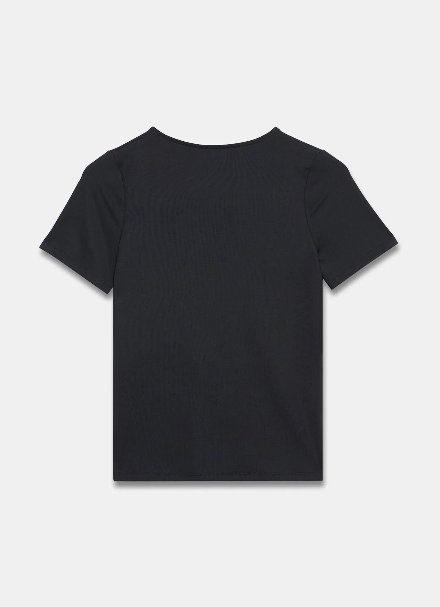 Black Layering Short Sleeve Top
