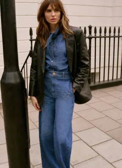 Black Leather Blazer