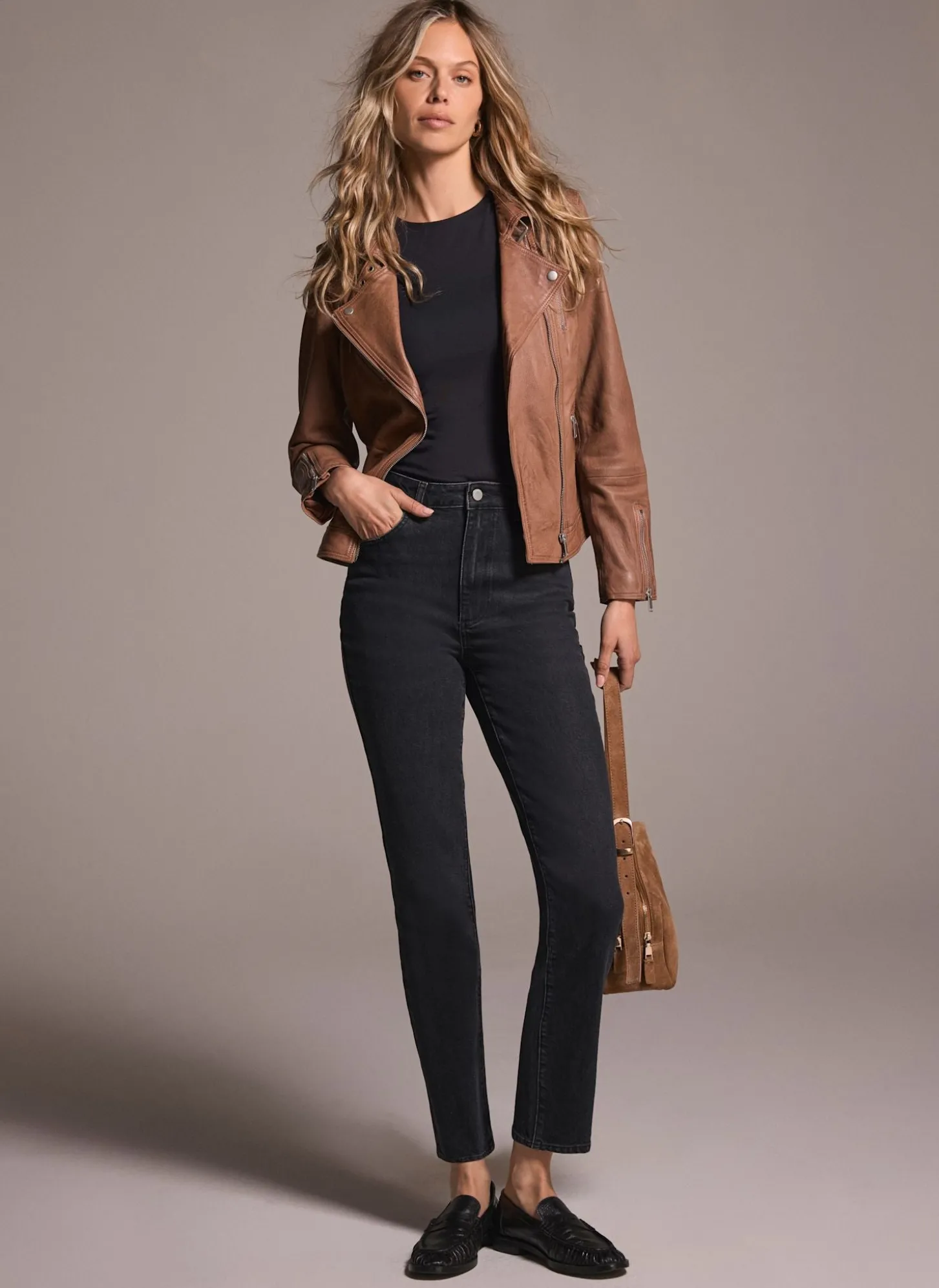 Black Long Sleeve Layering Top