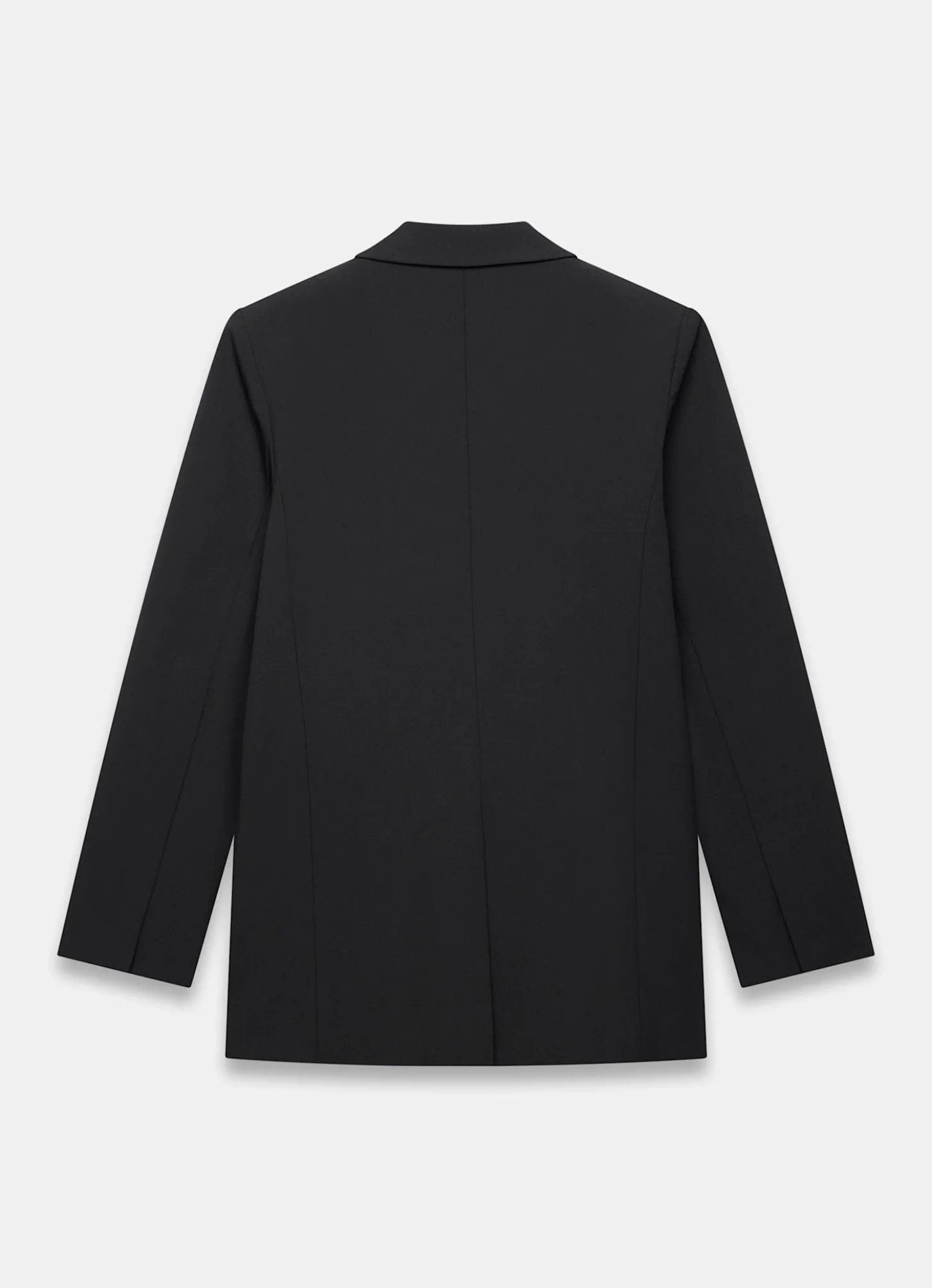 Black Longline Blazer