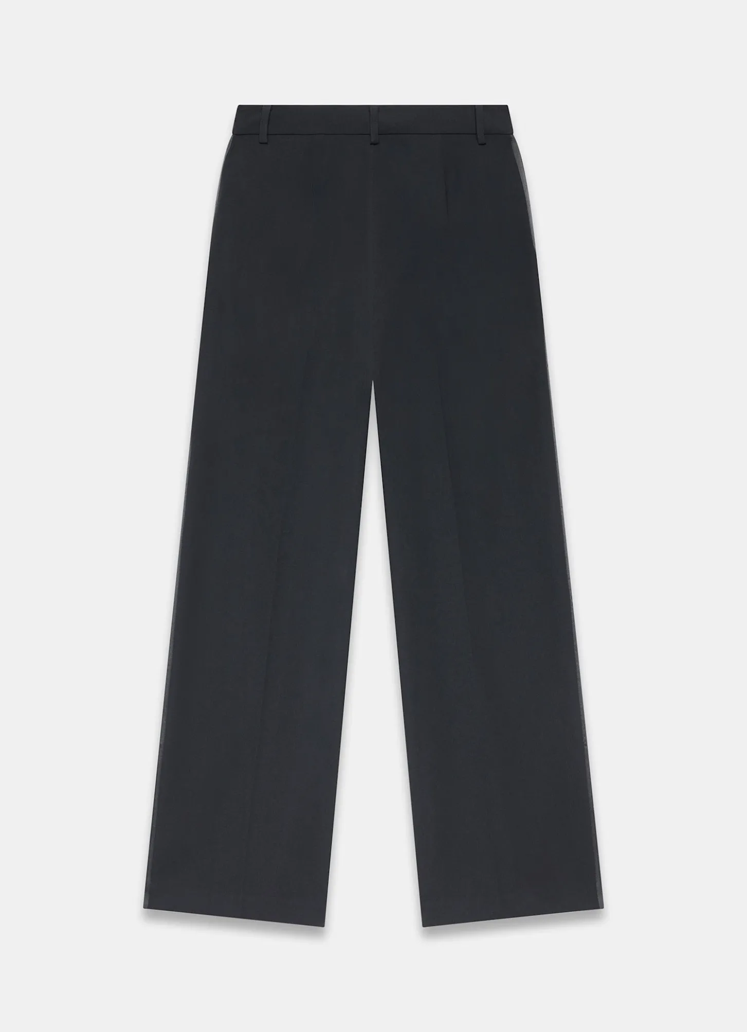 Black Tailored Wide Trousers