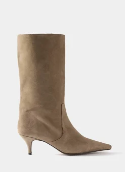 Bode Neutral Suede Calf Boots