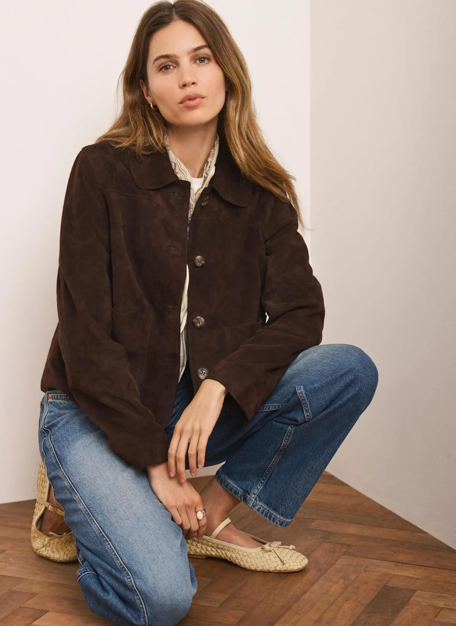 Brown Suede Jacket