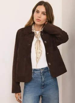Brown Suede Jacket