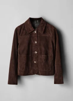 Brown Suede Jacket