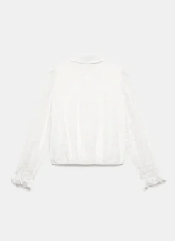 Cream Jacquard Shirt