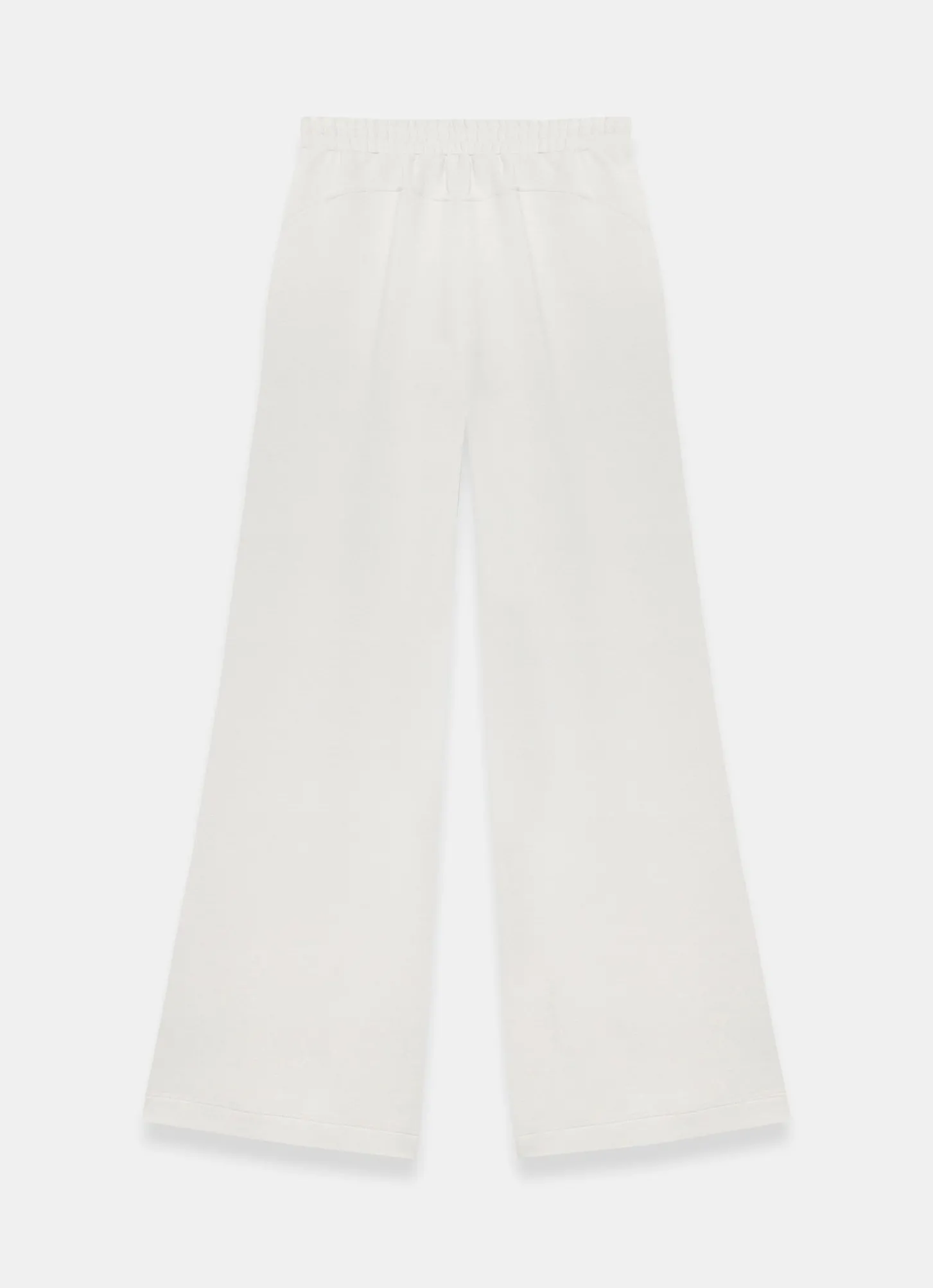 Cream Jersey Pintuck Super Soft Joggers