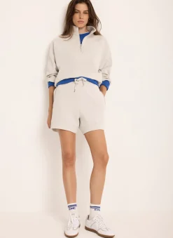 Cream Jersey Super Soft Shorts