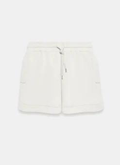 Cream Jersey Super Soft Shorts