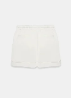 Cream Jersey Super Soft Shorts