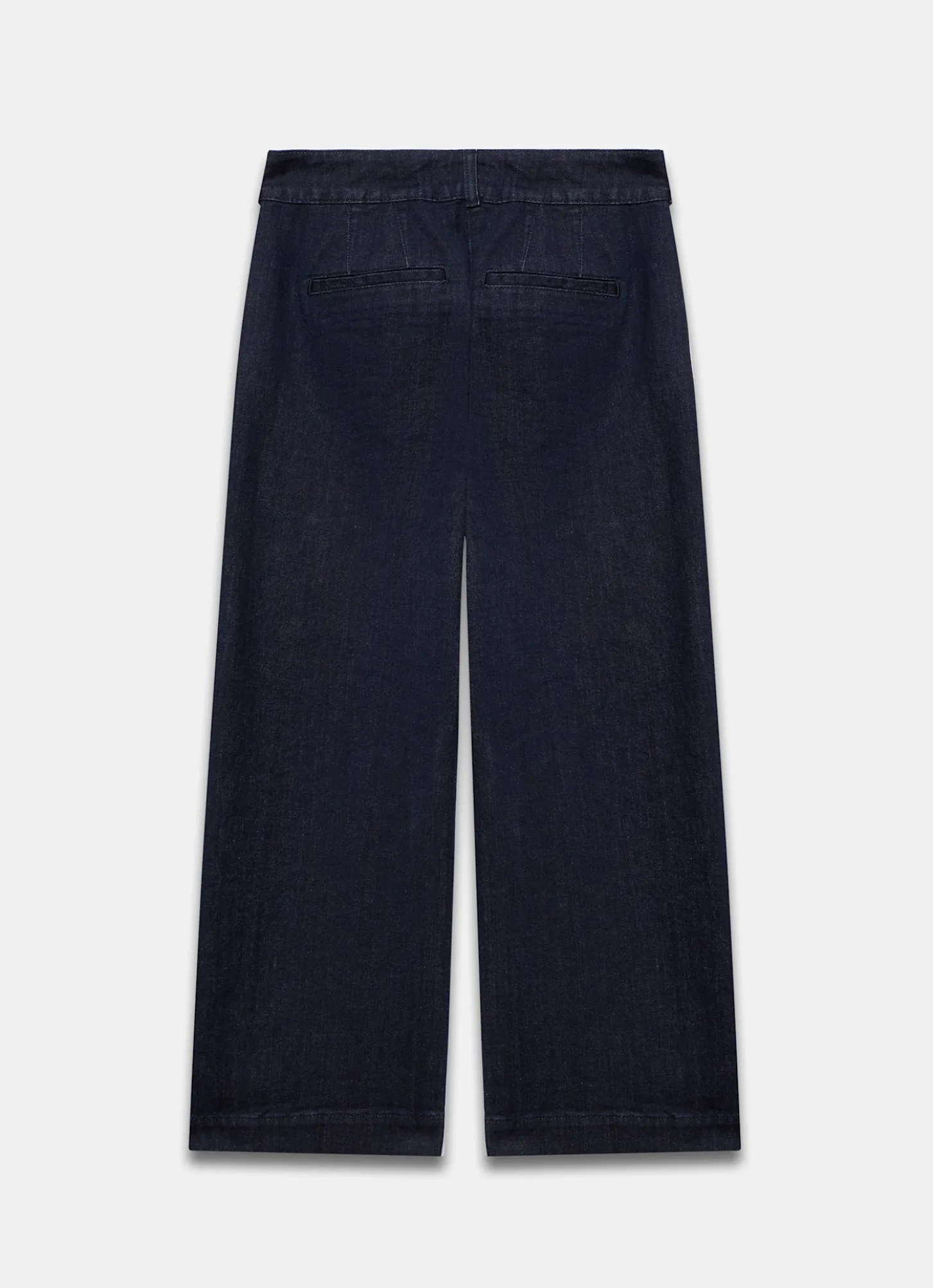 Dark Indigo Cropped Jeans