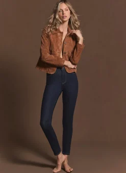Dark Indigo Sculpting Skinny Jeans