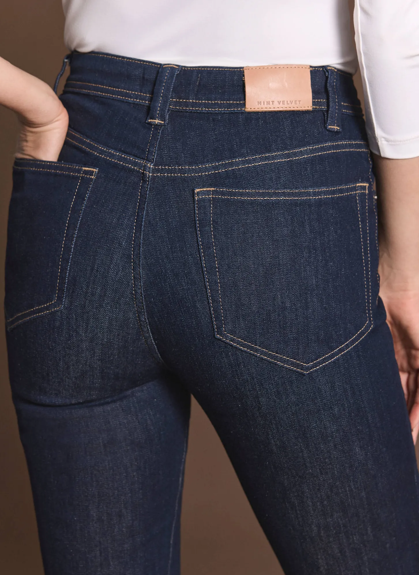 Dark Indigo Sculpting Skinny Jeans