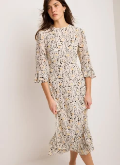 Floral Print Midi Dress