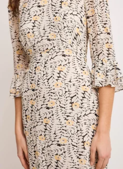 Floral Print Midi Dress