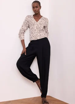 Leopard Print Cotton Cardigan