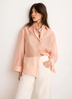 Light Pink Sheer Shirt
