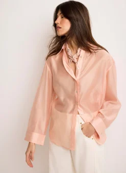 Light Pink Sheer Shirt