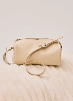 Matilda Butter Yellow Leather Shoulder Bag