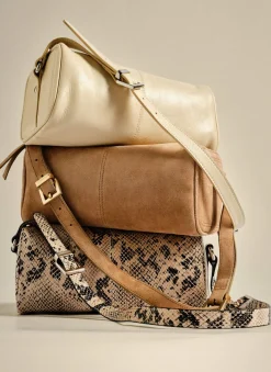 Matilda Butter Yellow Leather Shoulder Bag