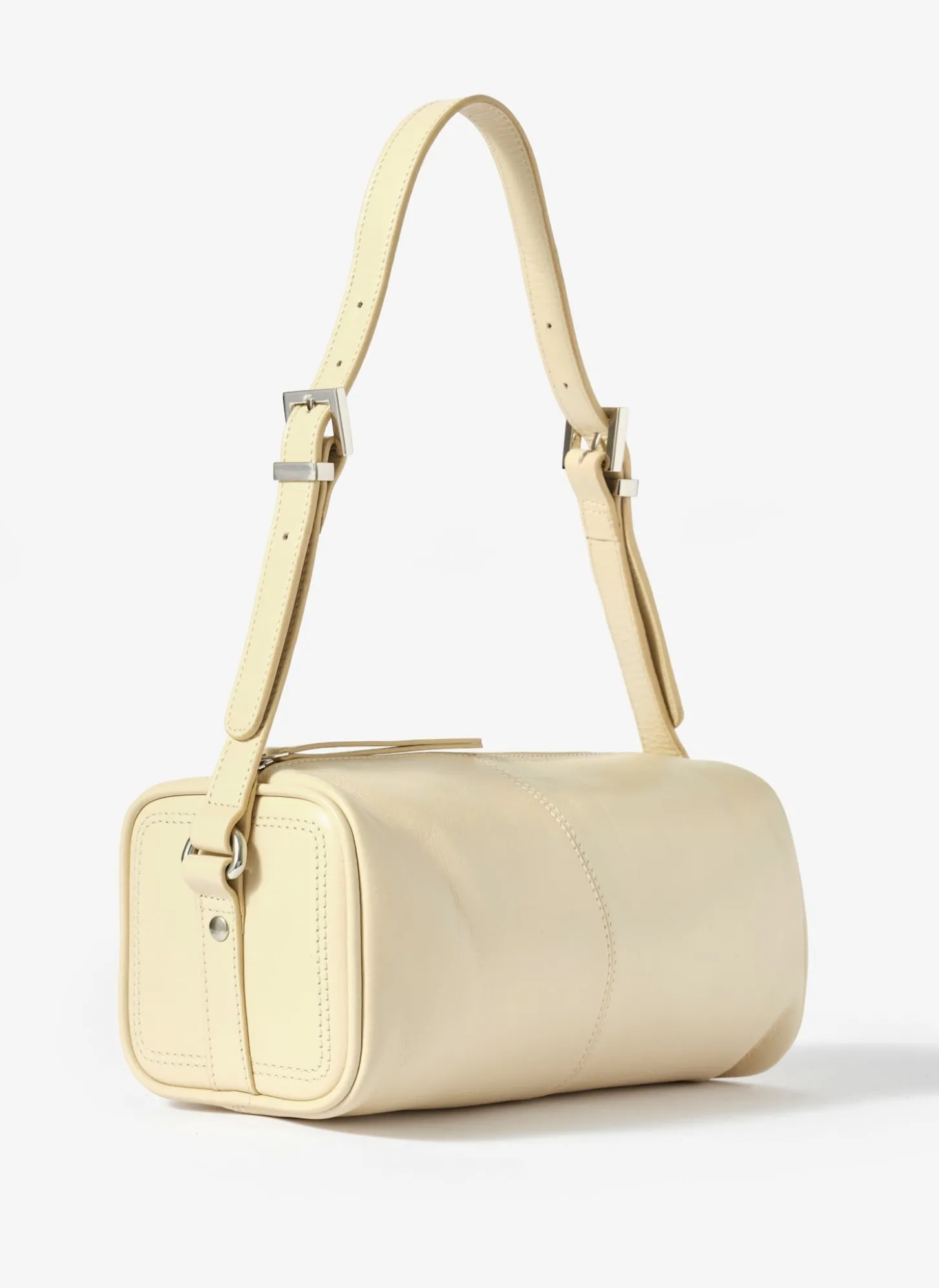 Matilda Butter Yellow Leather Shoulder Bag