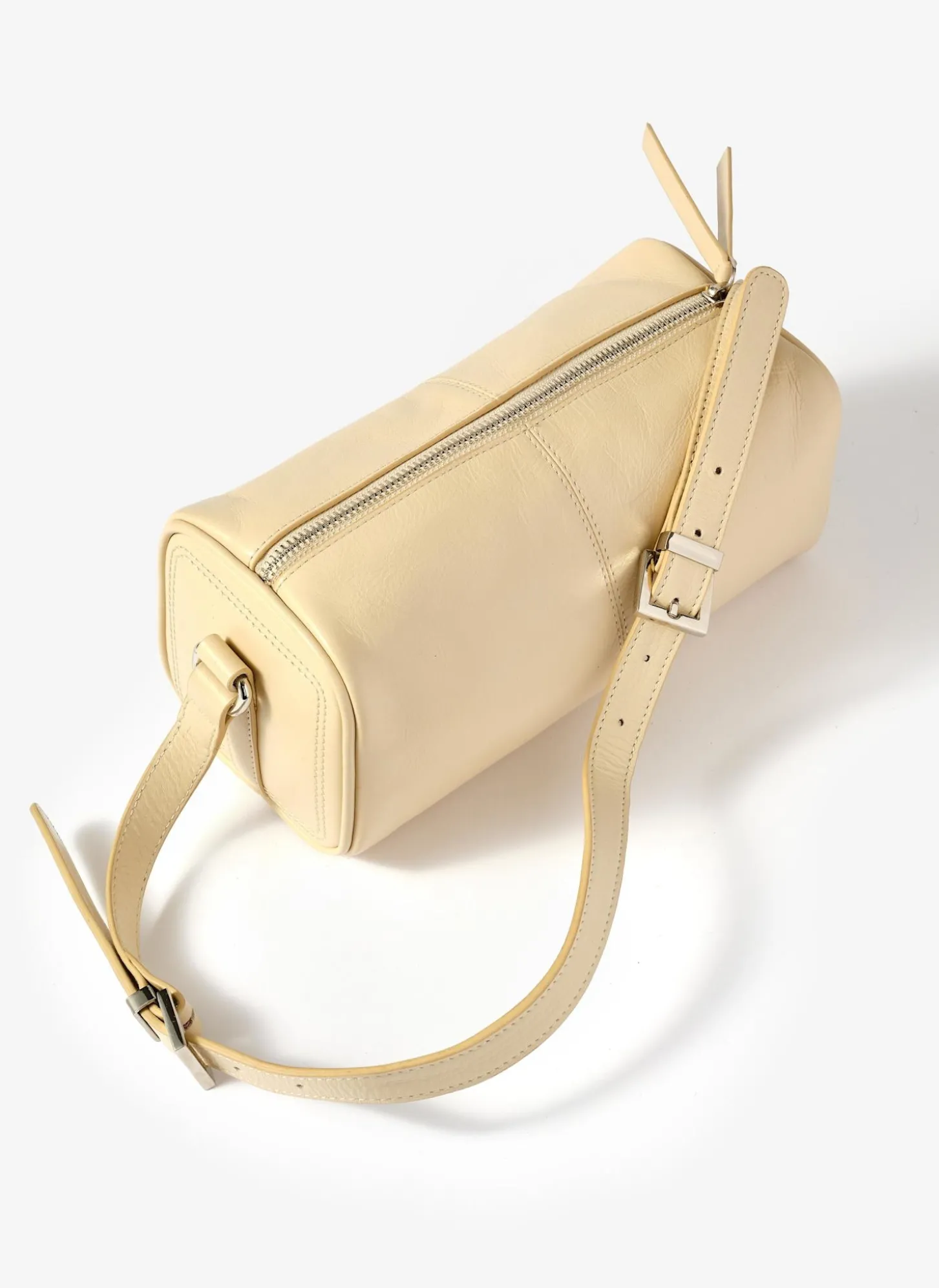 Matilda Butter Yellow Leather Shoulder Bag