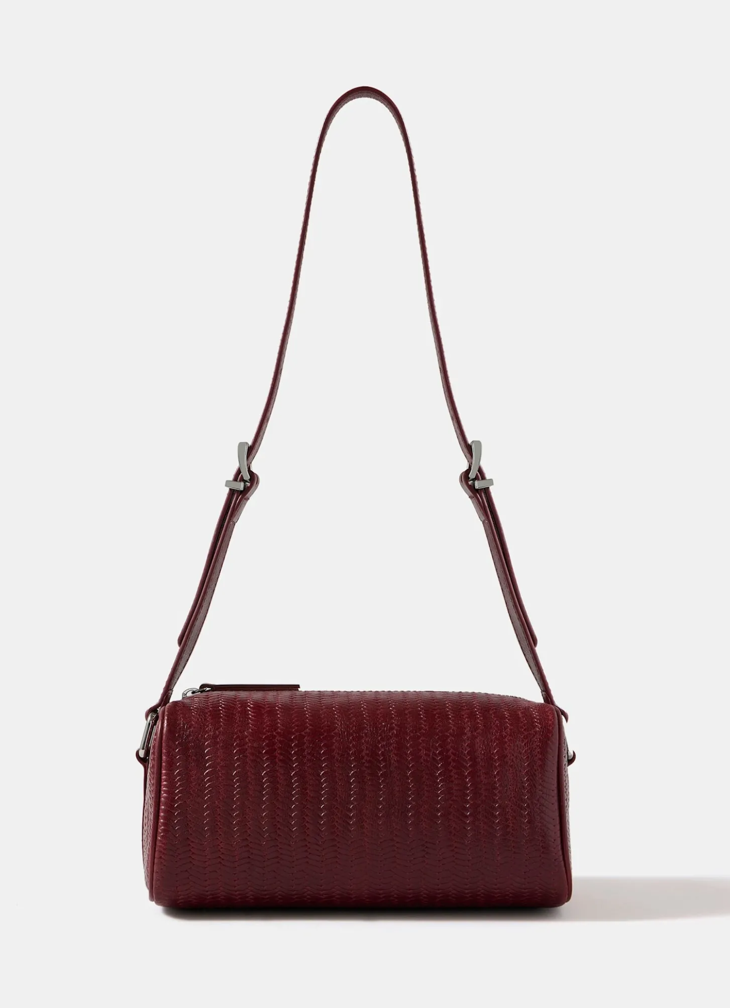 Matilda Red Leather Shoulder Bag