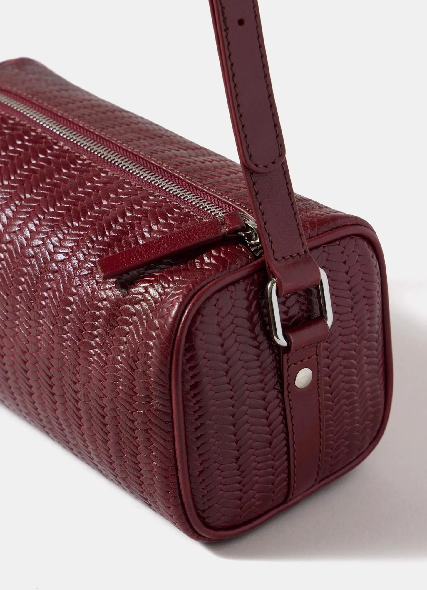 Matilda Red Leather Shoulder Bag