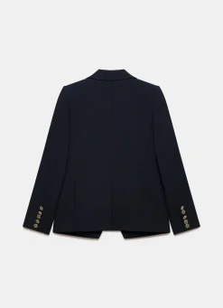 Navy Double Breasted Blazer
