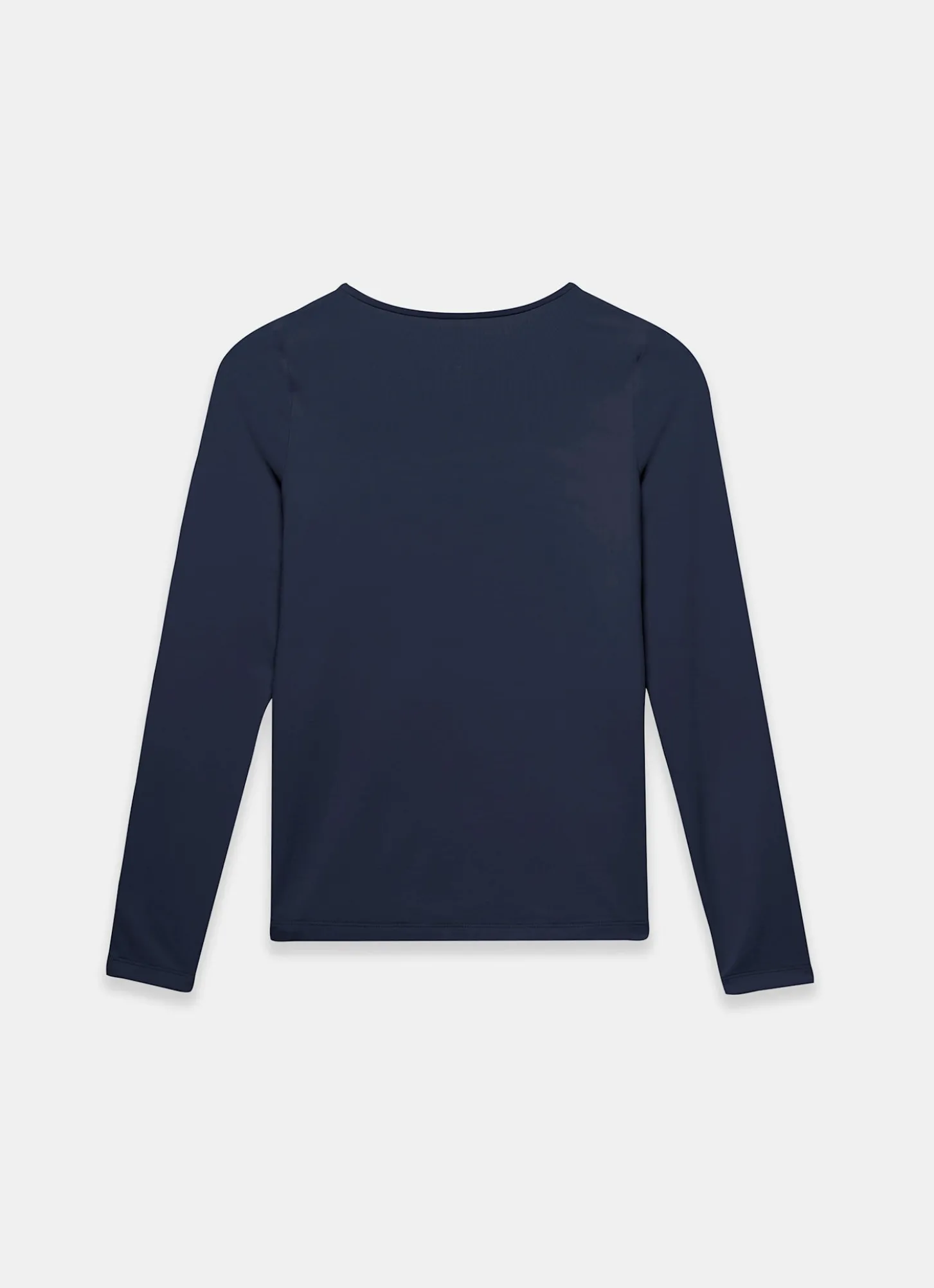 Navy Long Sleeve Layering Top
