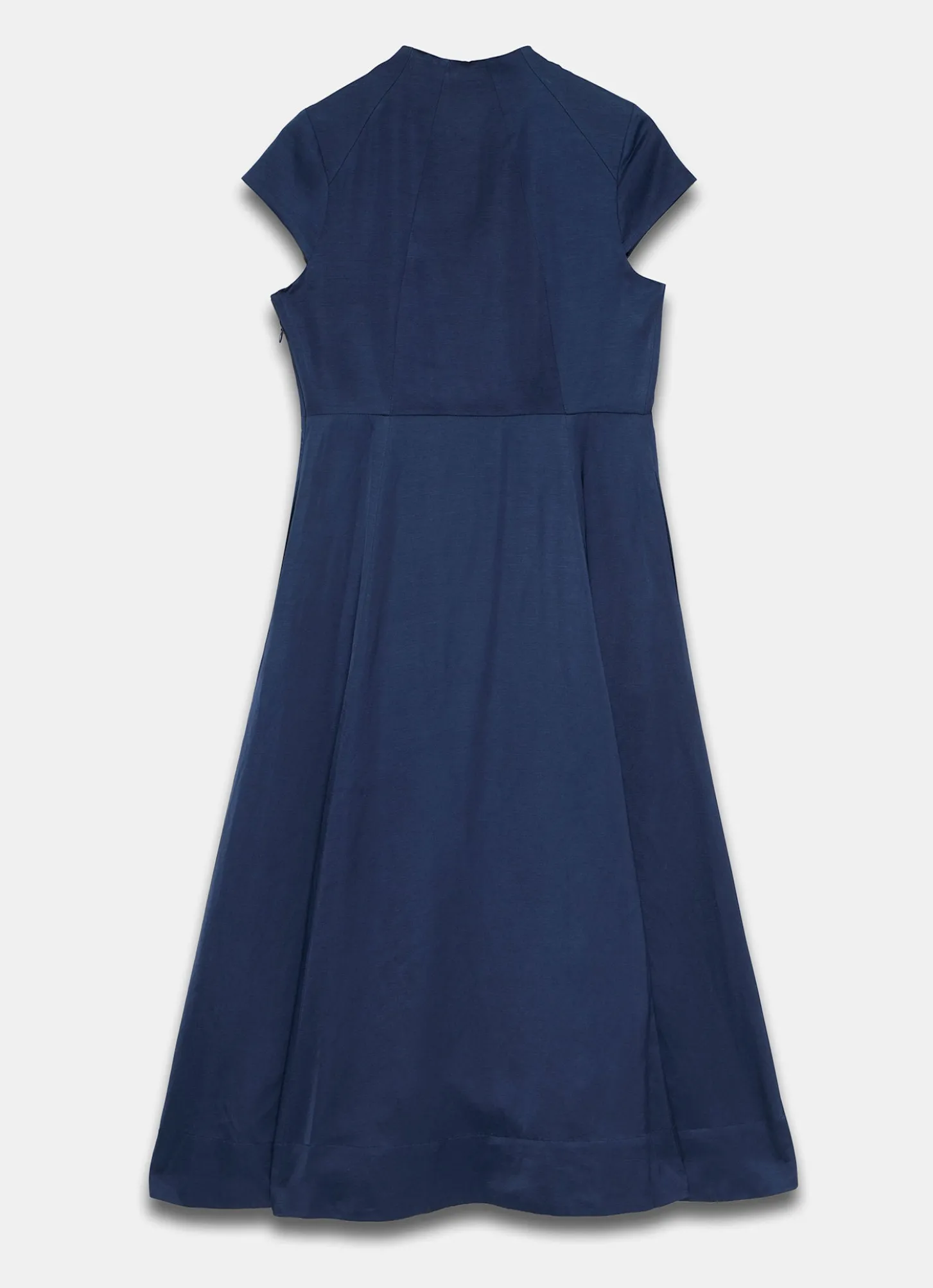 Navy Maxi Shirt Dress