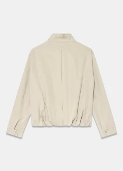 Neutral Bomber Jacket
