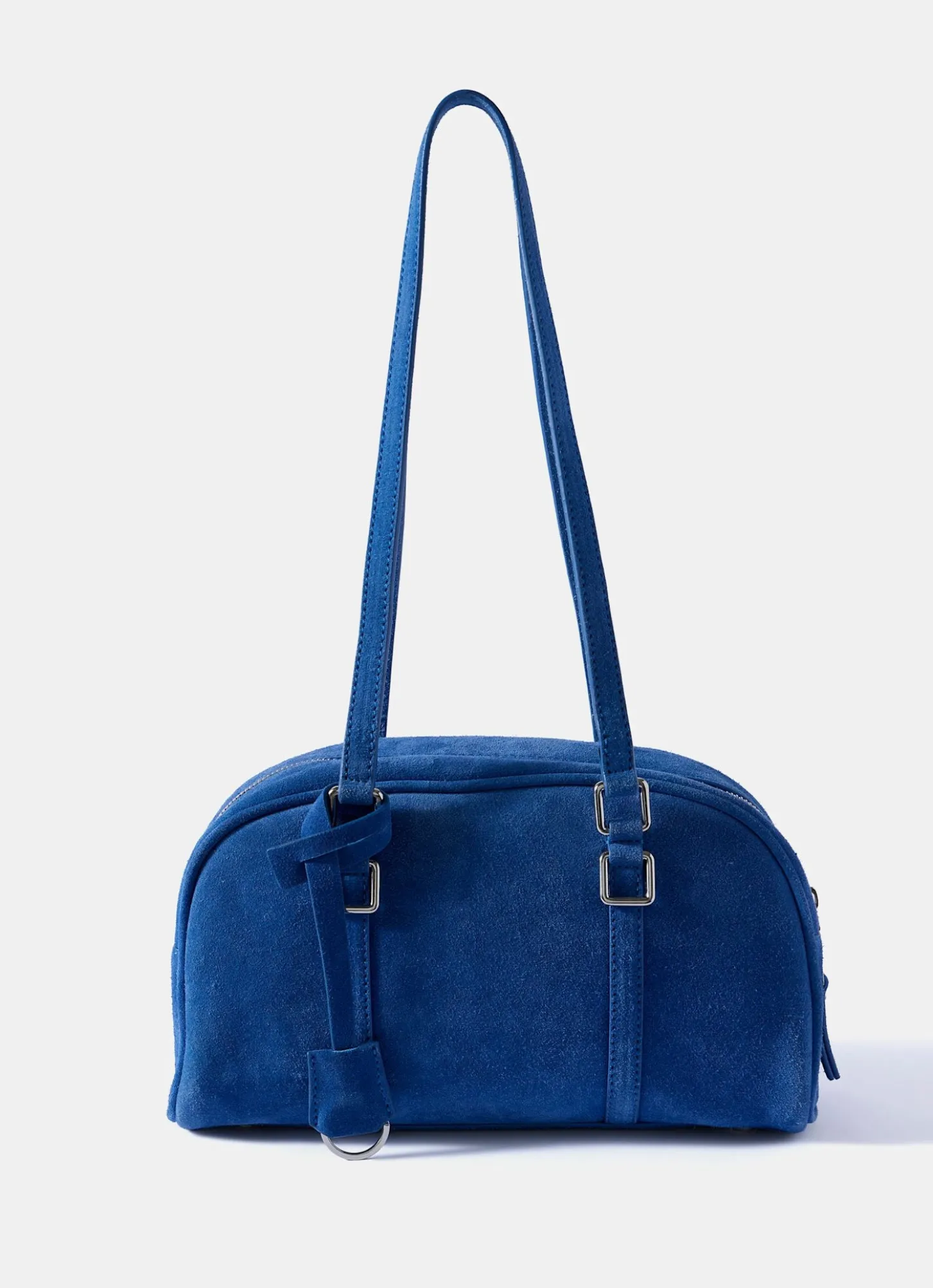 Otti Blue Suede Shoulder Bag