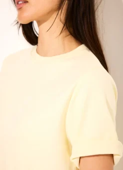 Pale Yellow Cotton Ultimate T-Shirt