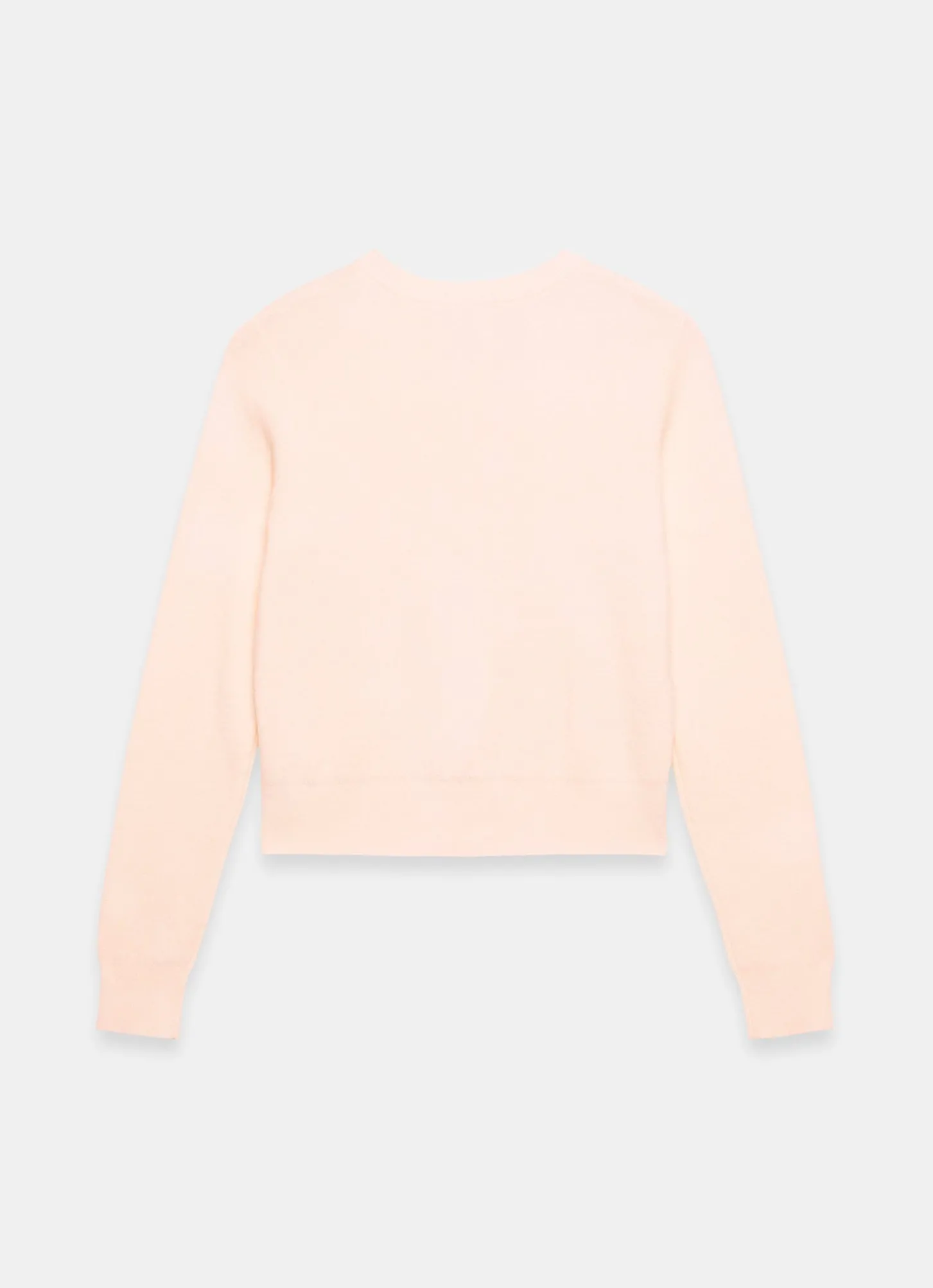 Pink Floral Applique Popper Cardigan