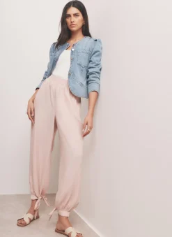 Pink Soft Balloon Trousers