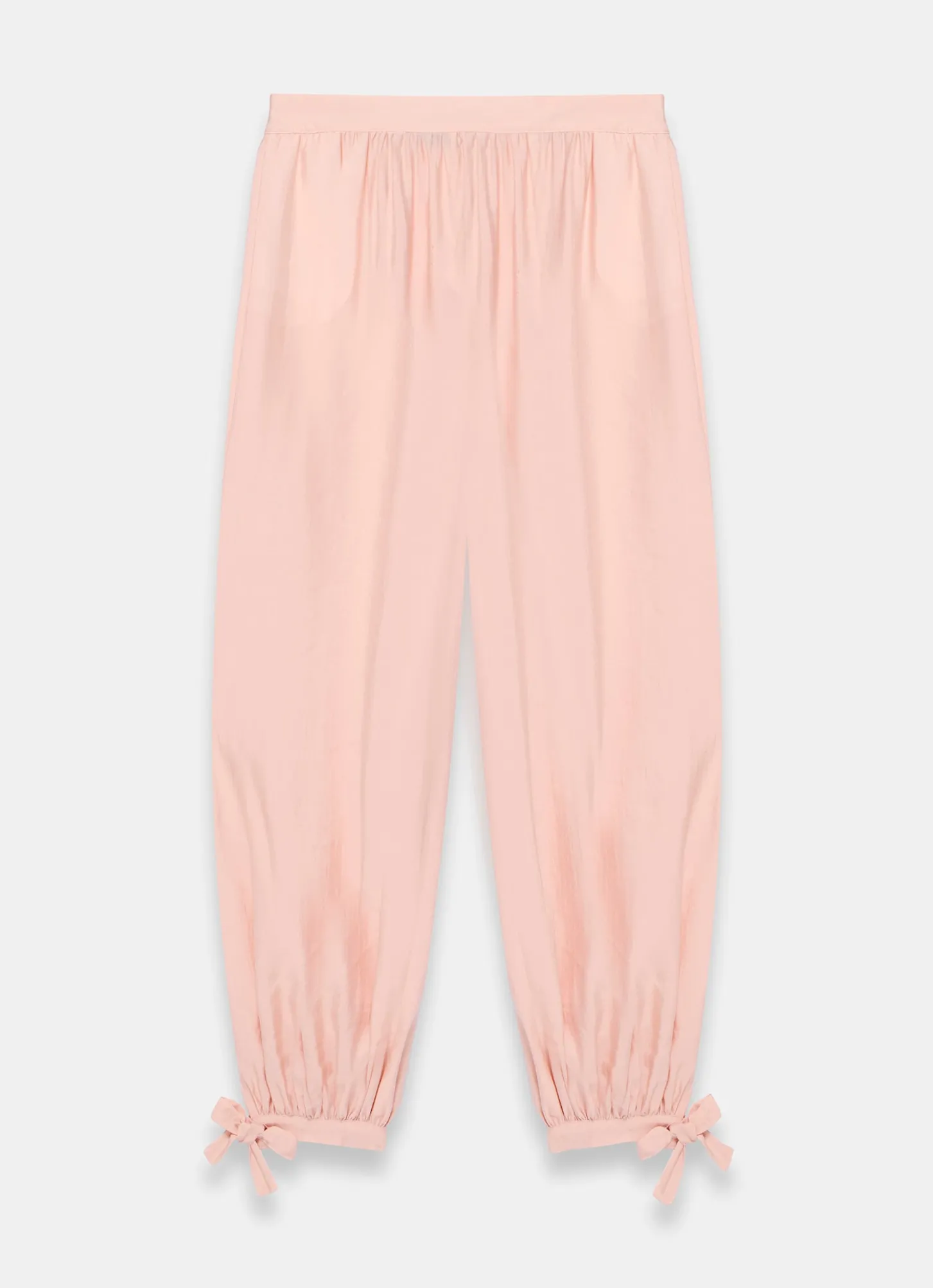 Pink Soft Balloon Trousers