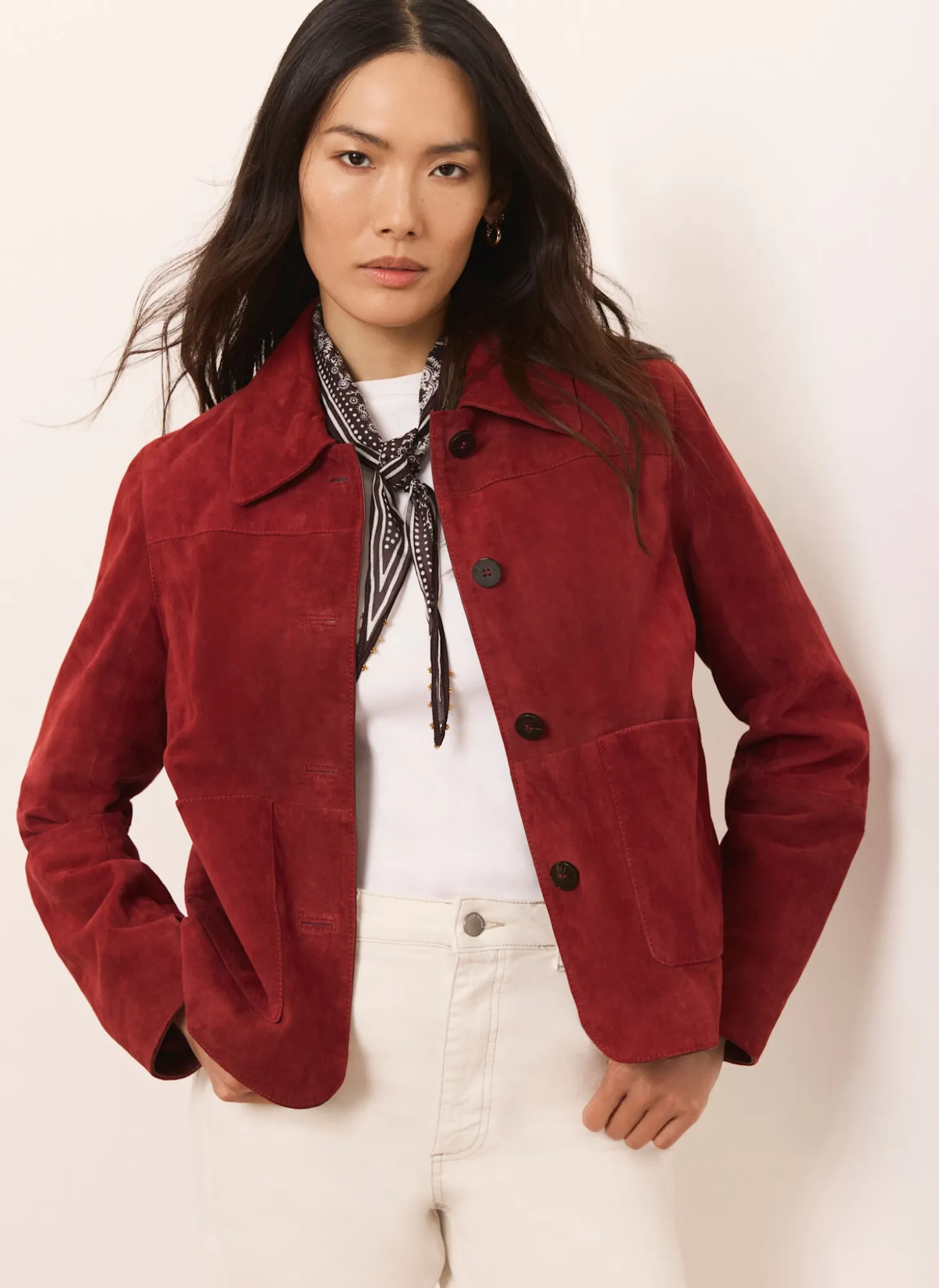 Red Suede Jacket