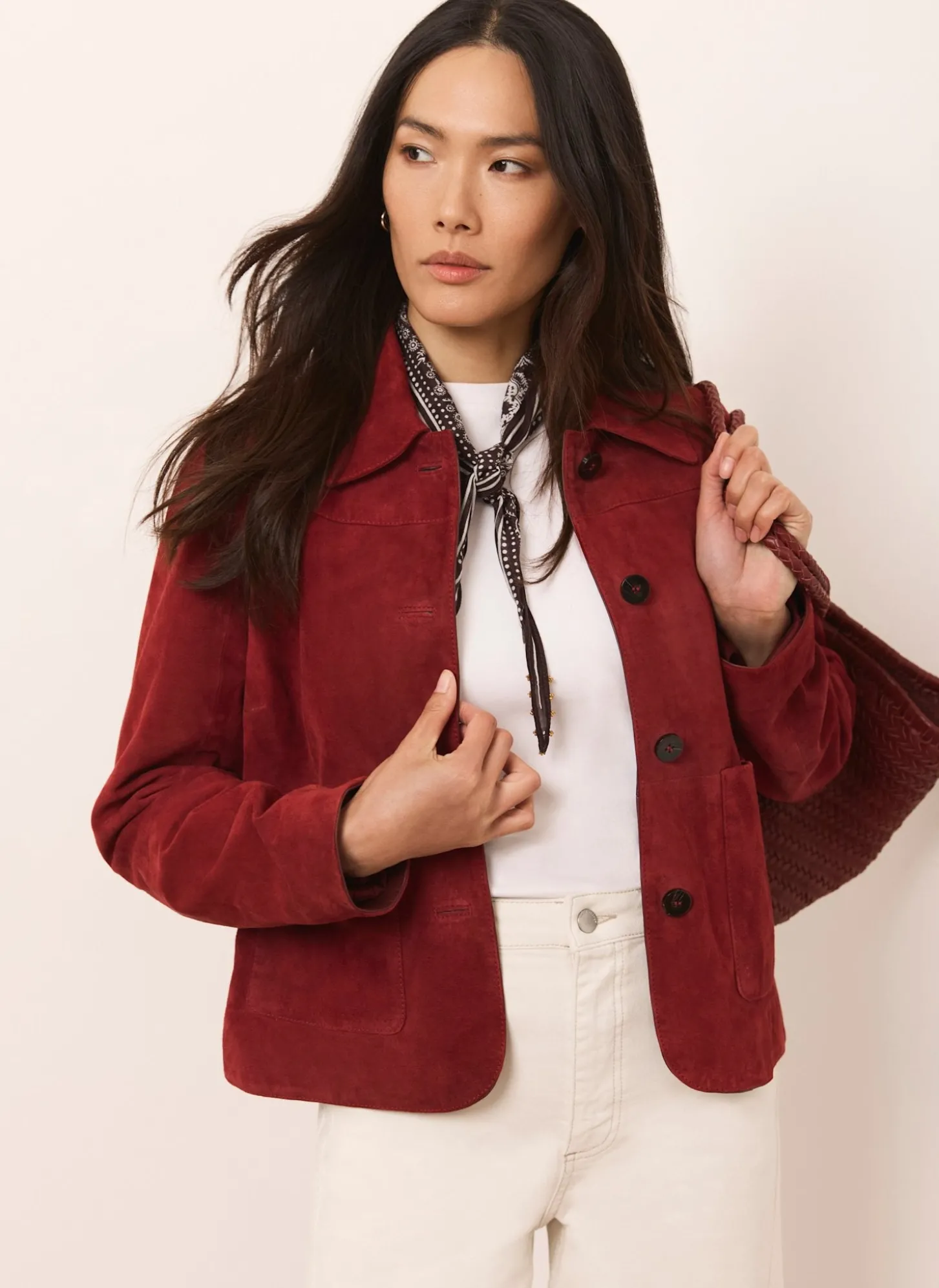 Red Suede Jacket