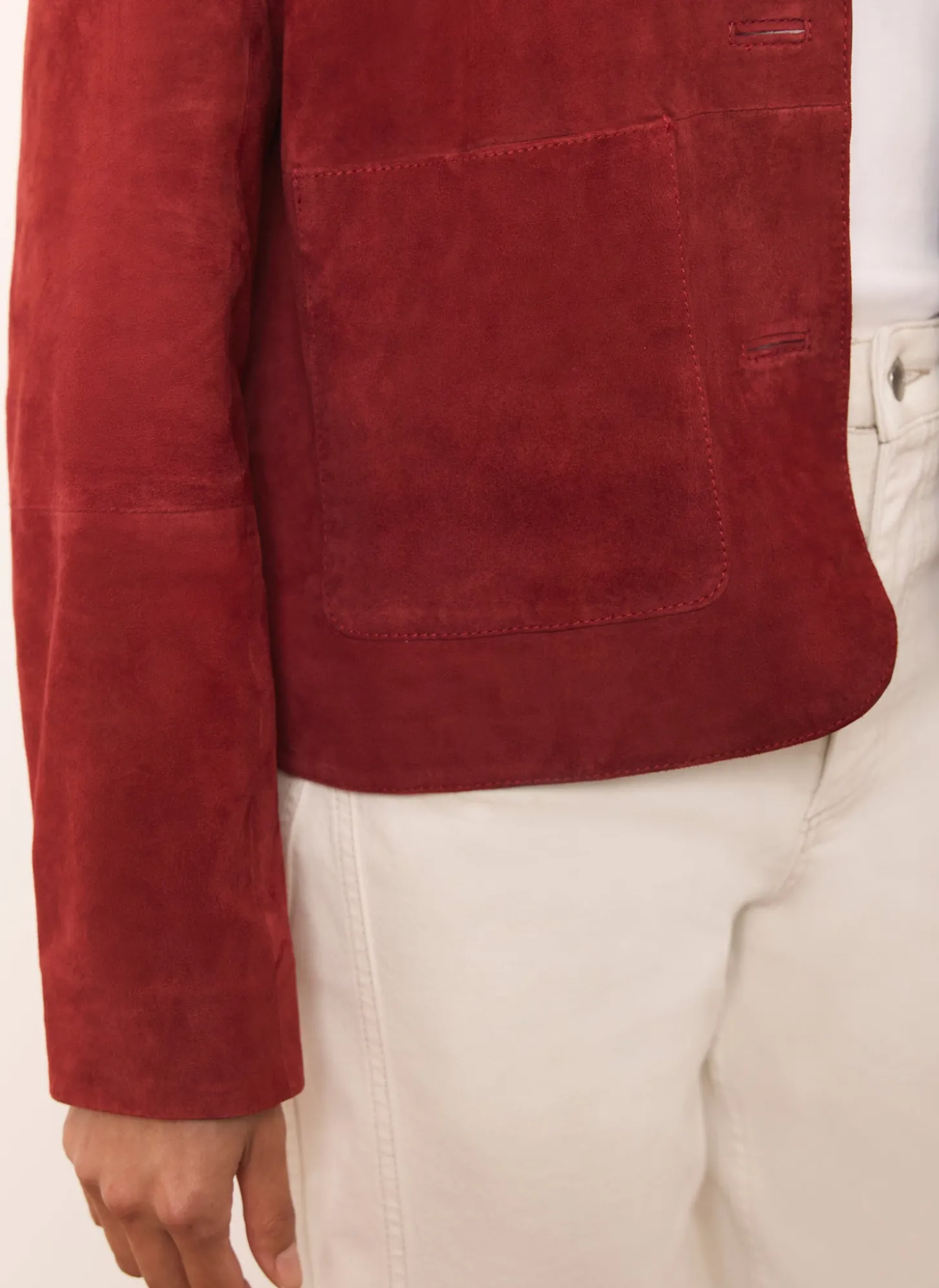 Red Suede Jacket