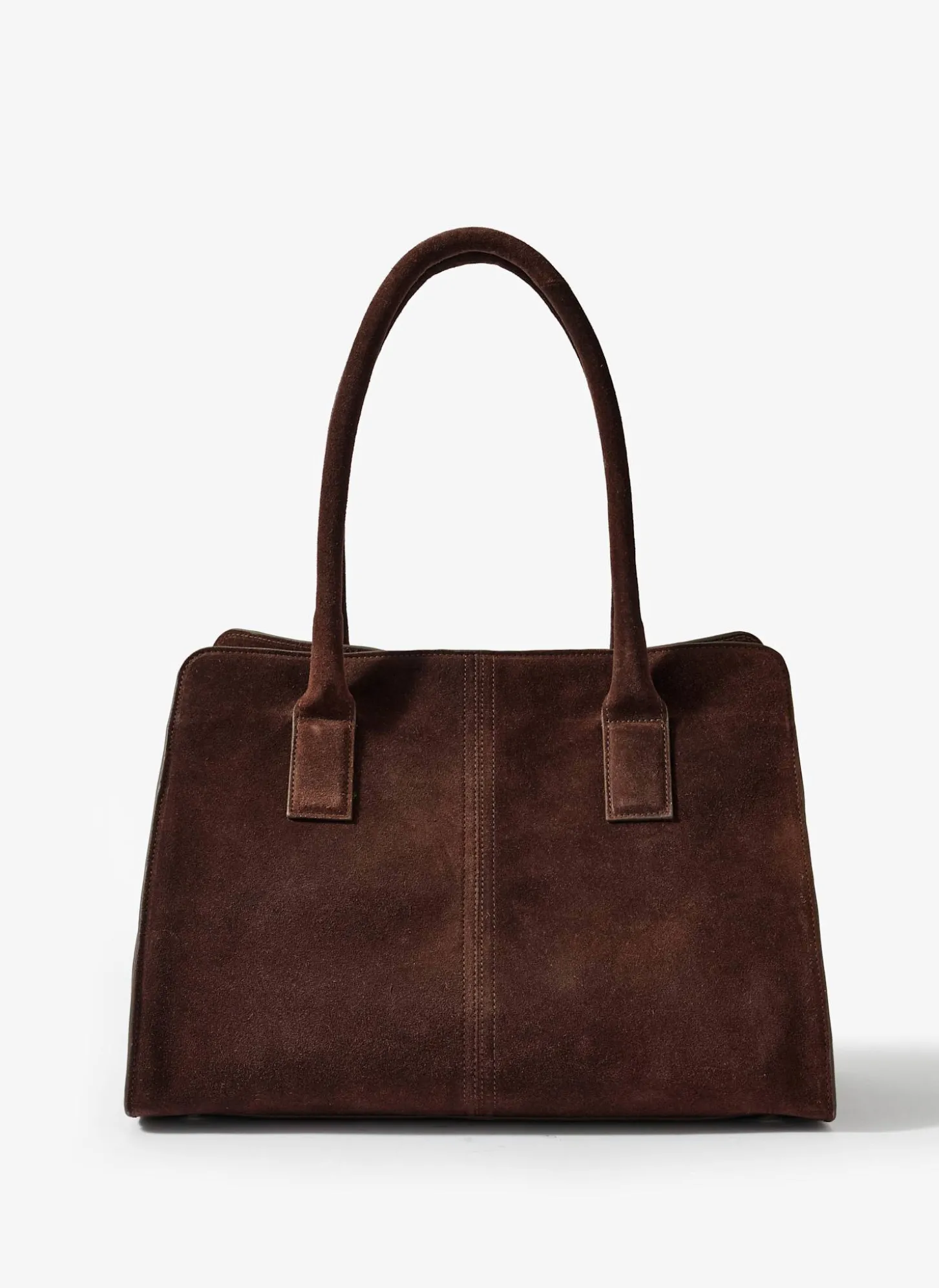 Rue Brown Suede Tote Bag