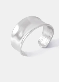 Silver Tone Cuff Bracelet