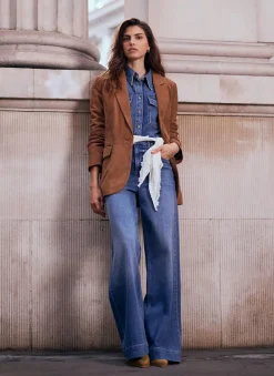 Tan Suede Blazer
