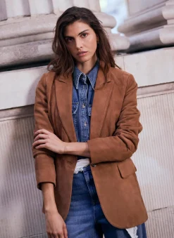 Tan Suede Blazer